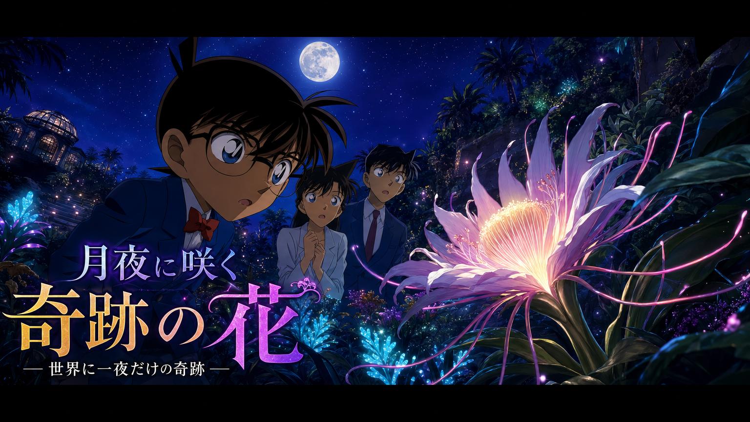 海角网植物视频-珍稀兰花夜间绽放